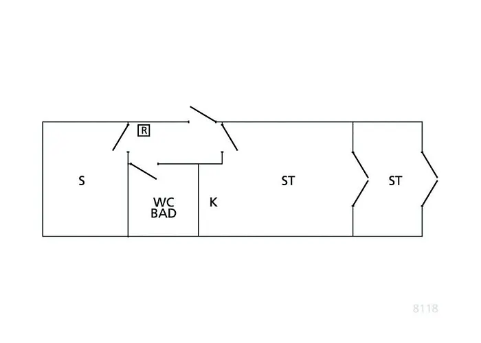 1 Bedroom Awesome In Apartman *